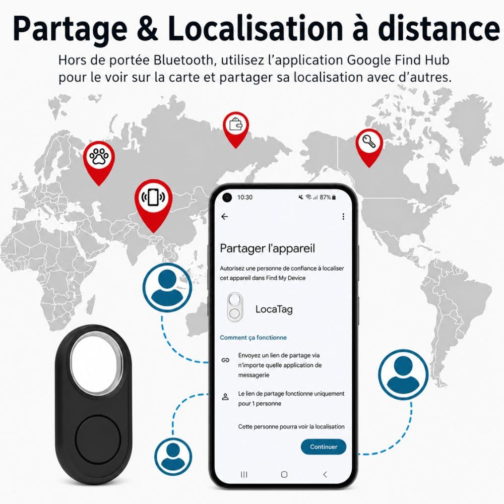 DELCRY OUTROAD™ Tracker Antivol Vélo Caché