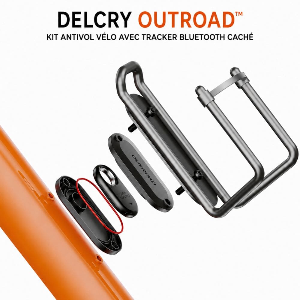 DELCRY OUTROAD™ Tracker Antivol Vélo Caché