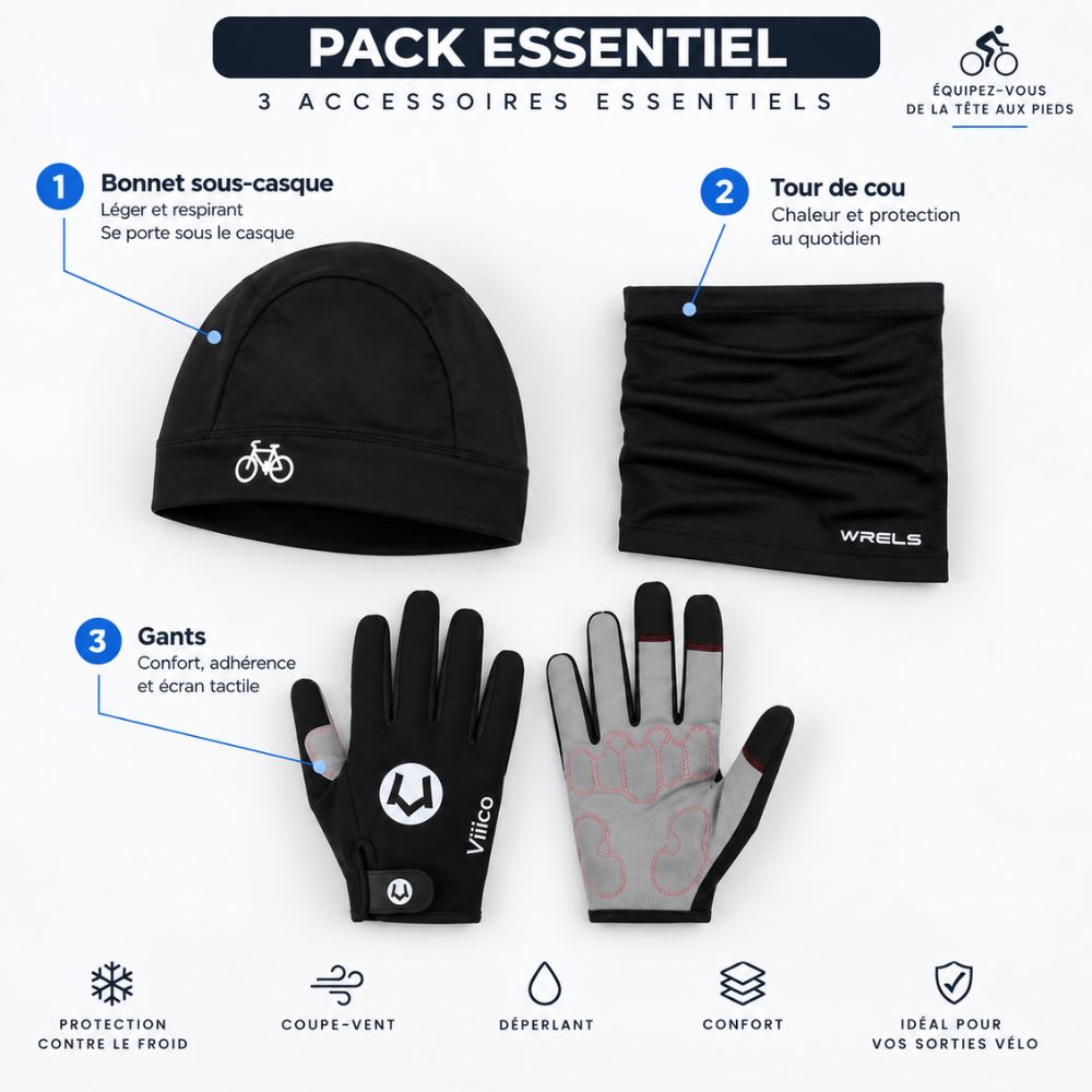 DELCRY - Pack GLOVES automne/hiver