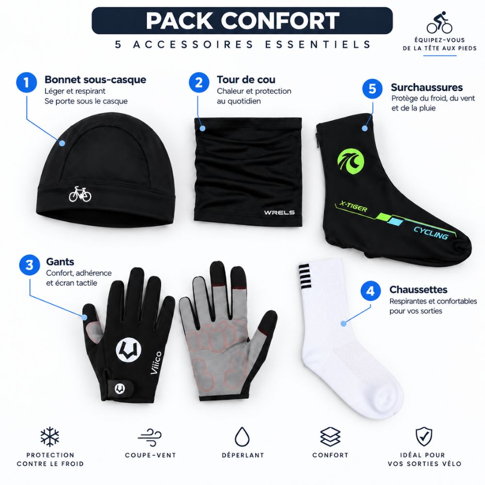 DELCRY - Pack GLOVES automne/hiver