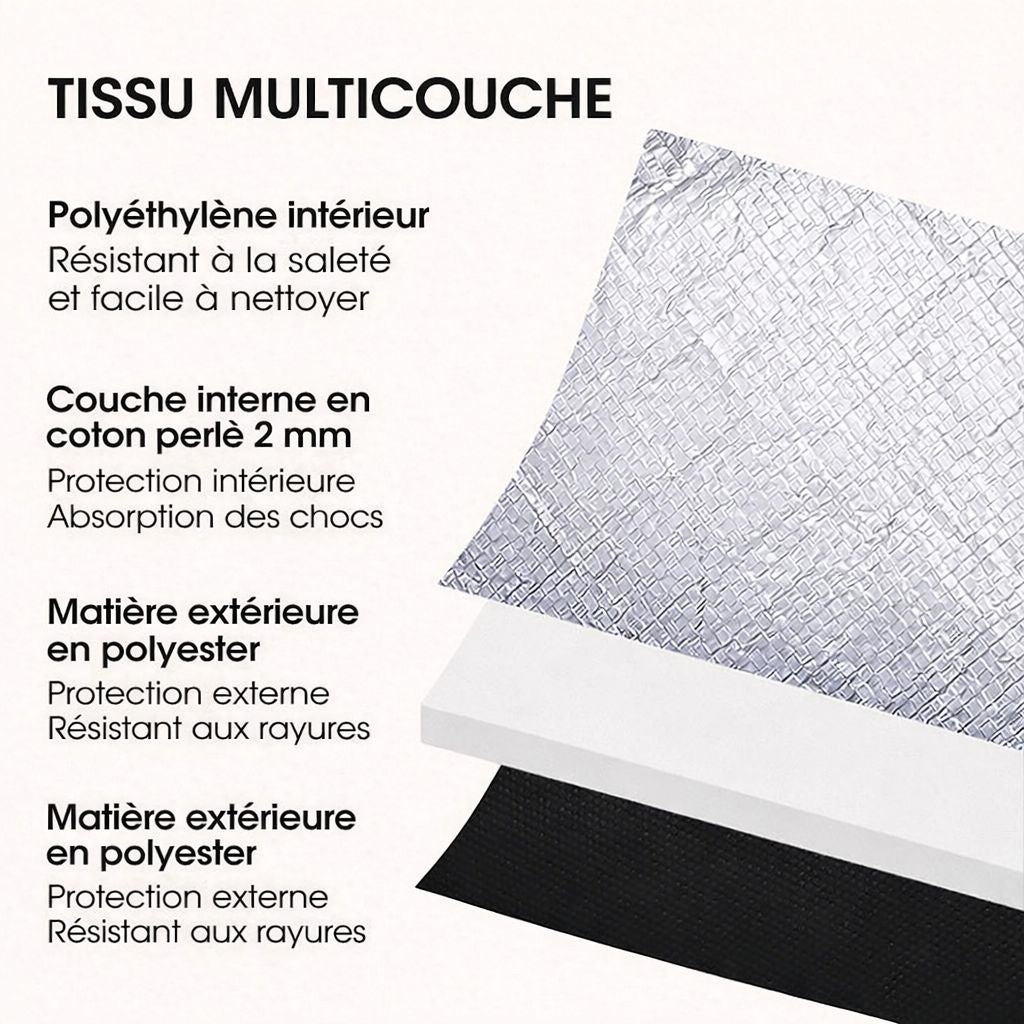 Housse pédalier vélo haute protection