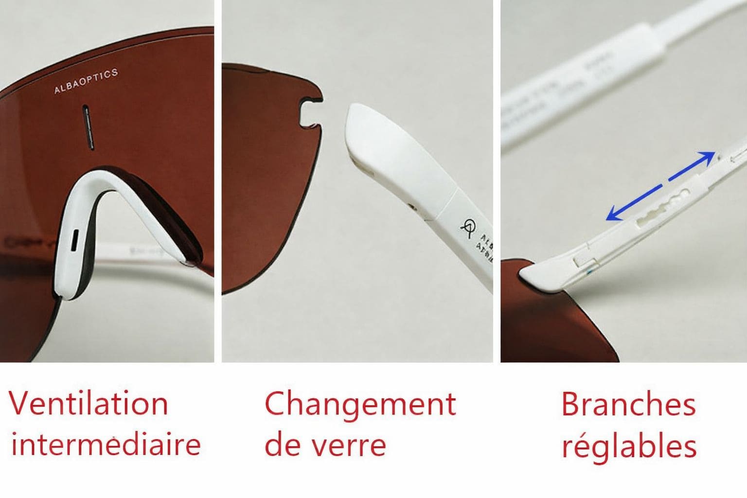 ALBA – Lunettes de Cyclisme TR90