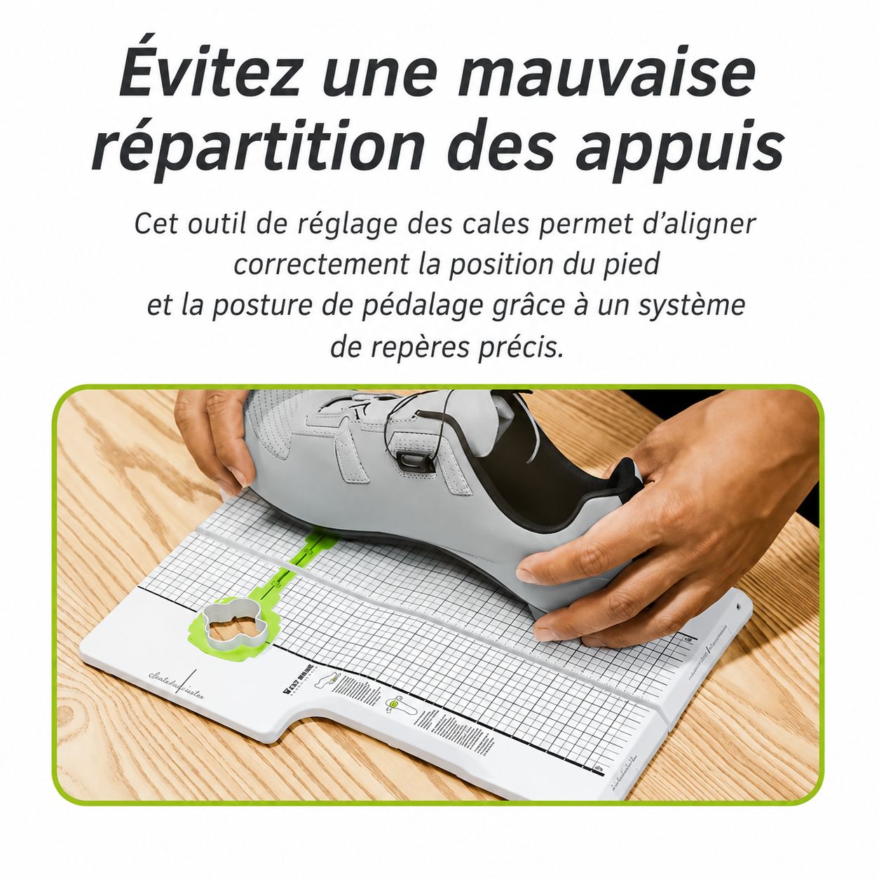 DELCRY CALEX - Outil de réglage cales vélo route & VTT (SPD / KEO / SPD-SL (SHIMANO))