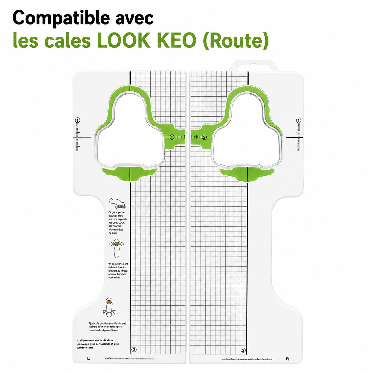 DELCRY CALEX - Outil de réglage cales vélo route & VTT (SPD / KEO / SPD-SL (SHIMANO))