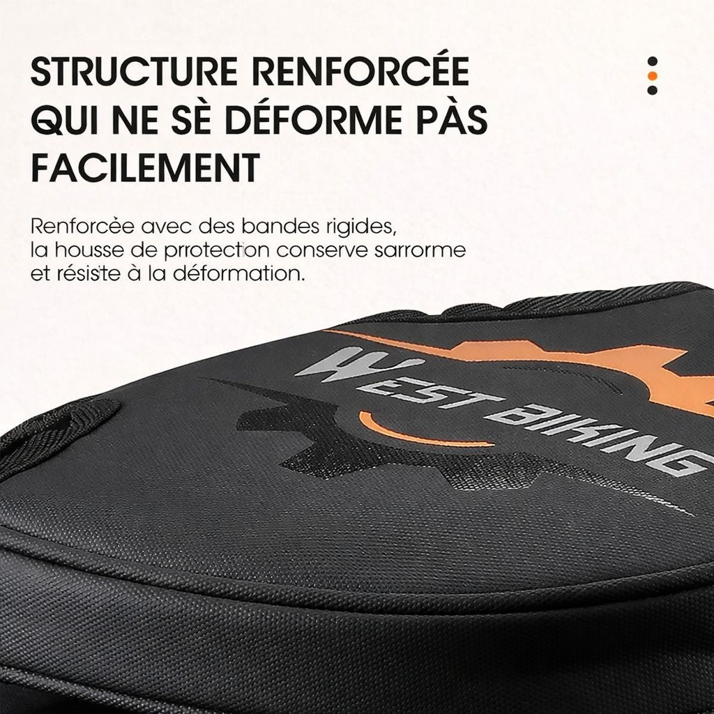 Housse pédalier vélo haute protection